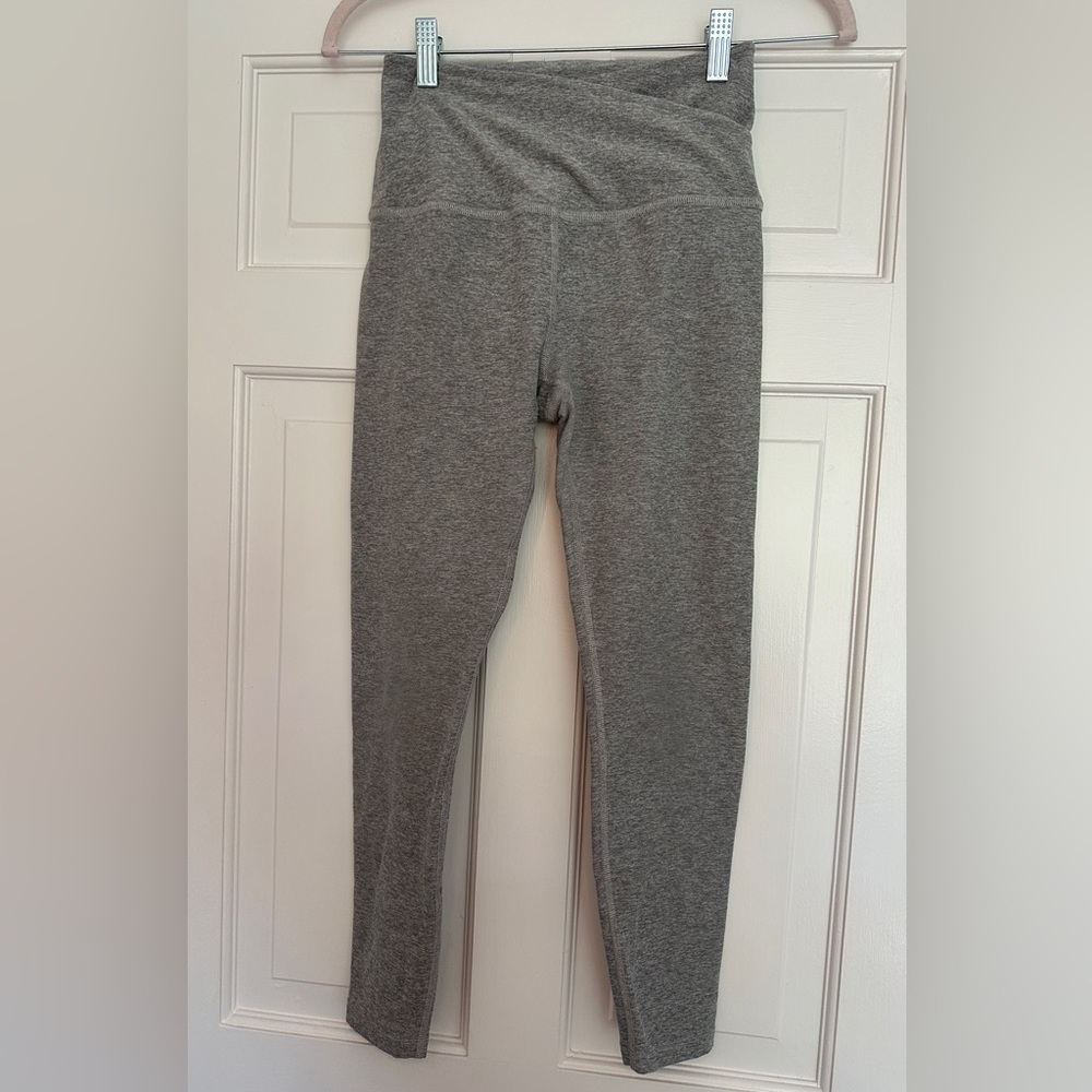 Beyond Yoga Crossover Space Dye Midi Leggings